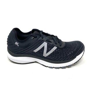 New Balance Womens 860v10 black gunmetal running shoes NARROW